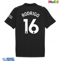 Manchester City Rodri Hernandez #16 Gostujuci Dres 2025-26 Kratak Rukav